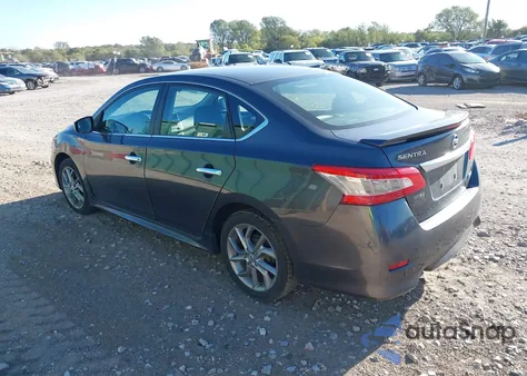 2013 Nissan Sentra Sr из США, поврежденный, VIN 3N1AB7AP5DL743557